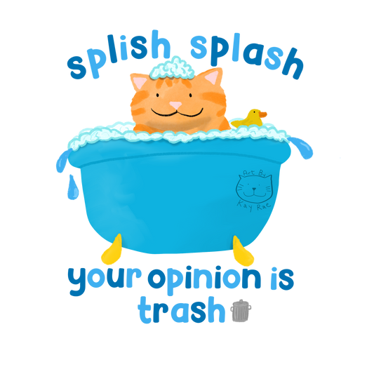 Splish Splash Sticker