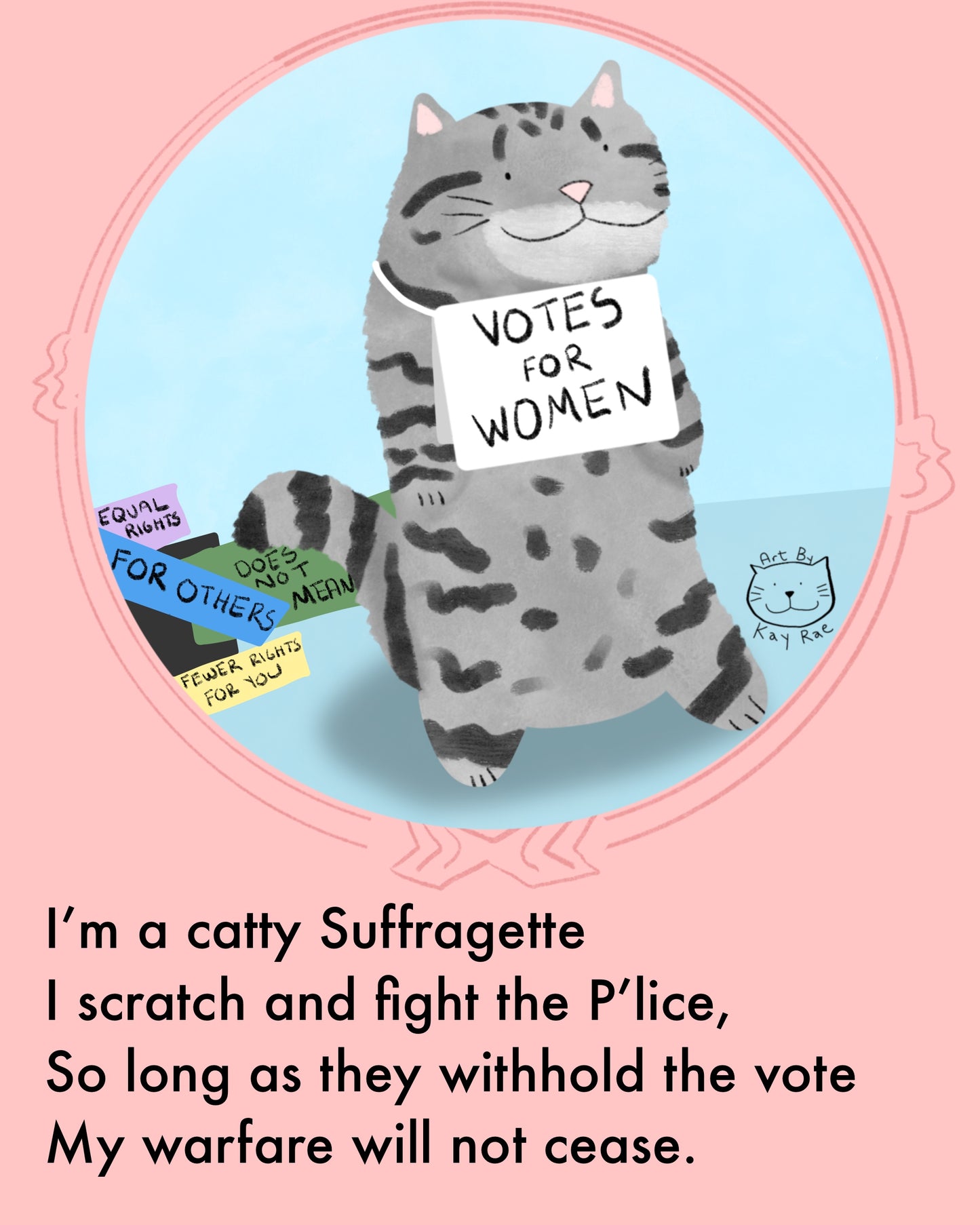 Suffragette Sticker