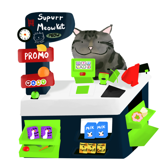 Supurrmarket Sticker