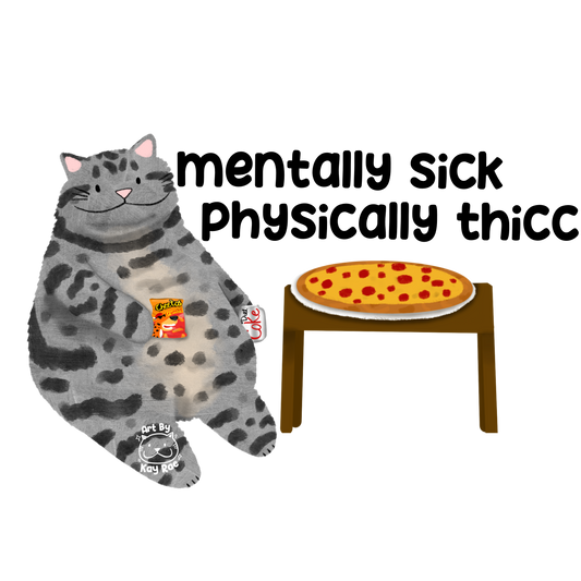Physically Thicc Sticker