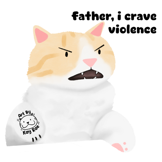 Crave Violence Sticker