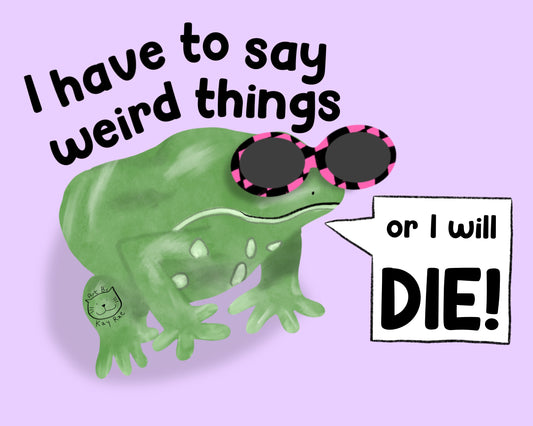 Weird Things Print