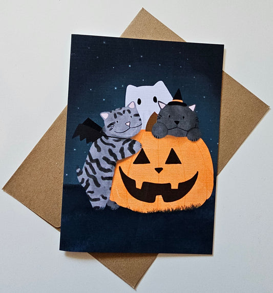Halloween Trio Greeting Card