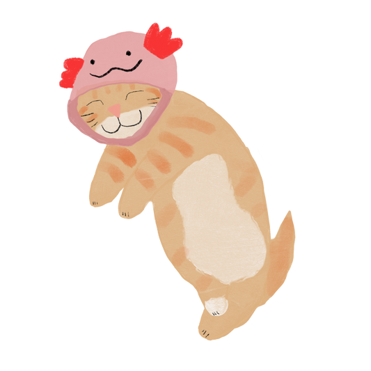 Axolotl Mini Sticker