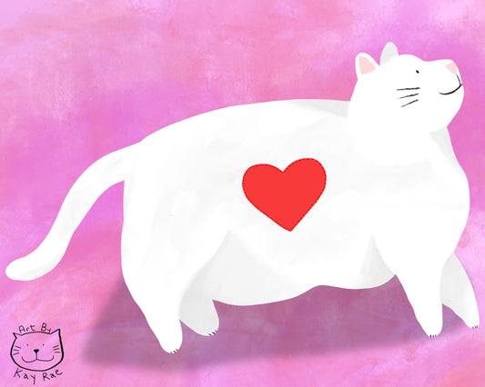 Cat Love Print