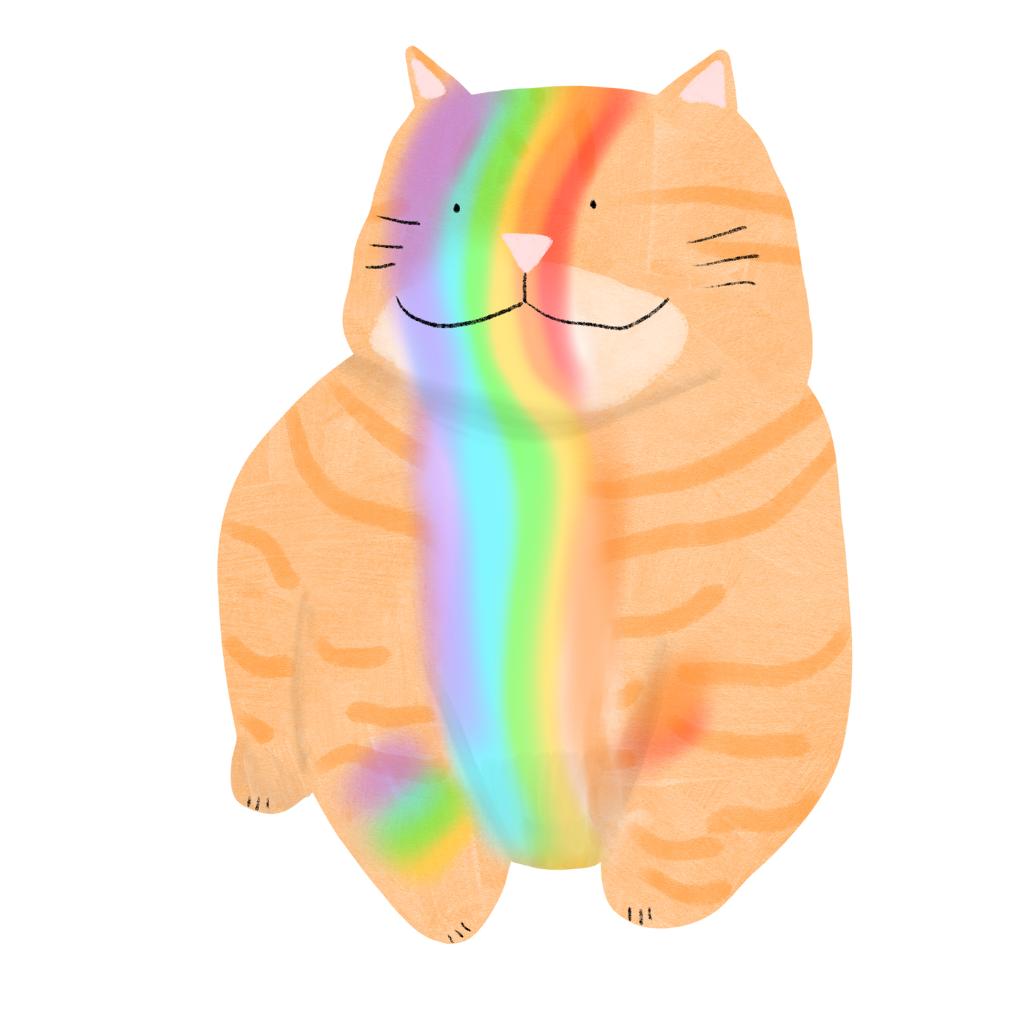 Rainbow Bebby Sticker