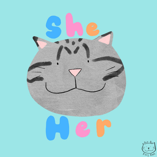 She/Her Print