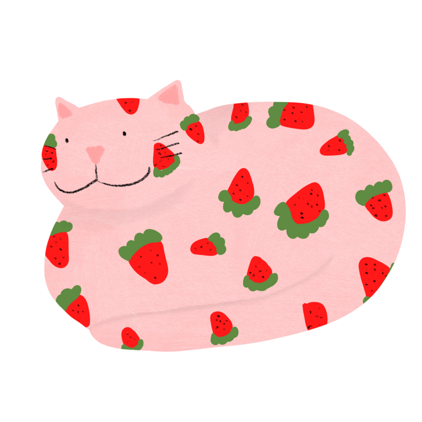 Strawberry Bebby Mini Sticker